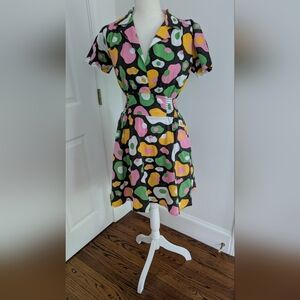 Nooworks Multicolor Egg Print Dress